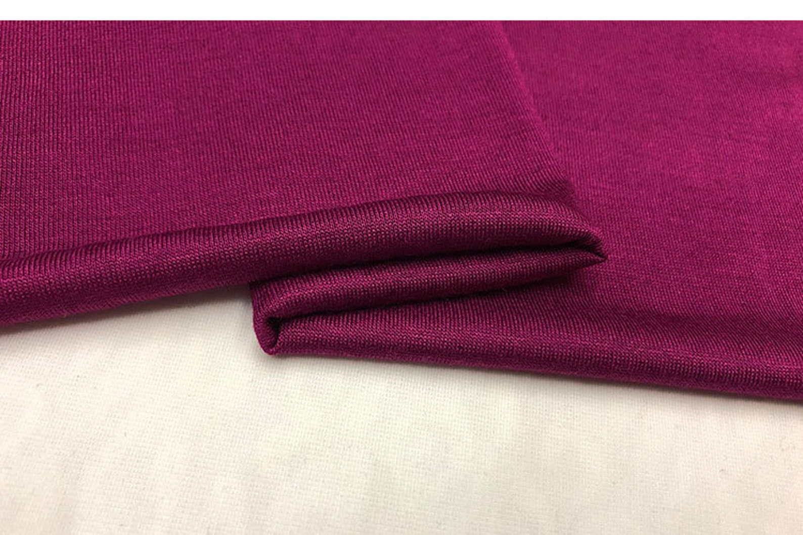 Knit silk cotton fabric by the yard Etsy