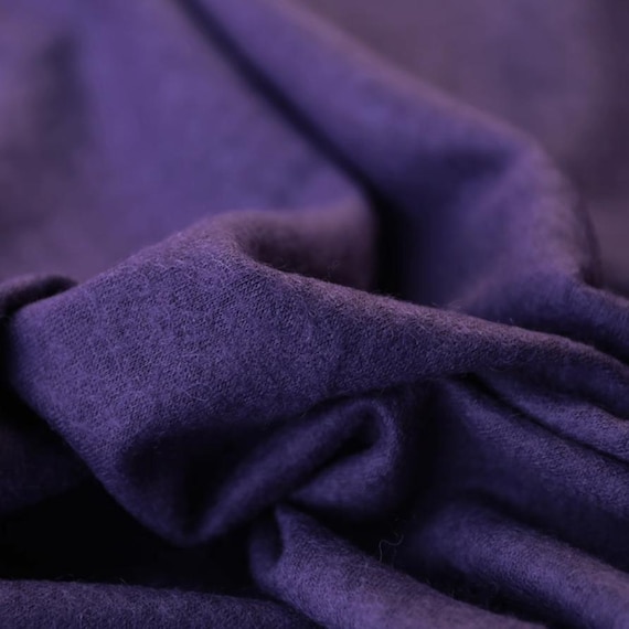Knit wool fabric by the yard