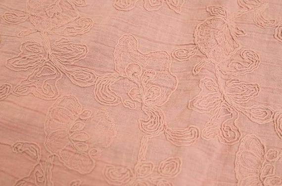 Embroidery hemp fabric by the yard