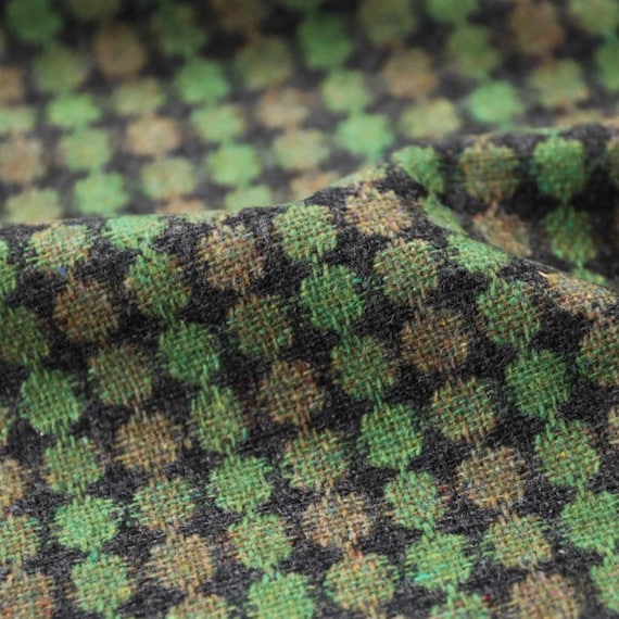 Tweed Wool fabric by the yard