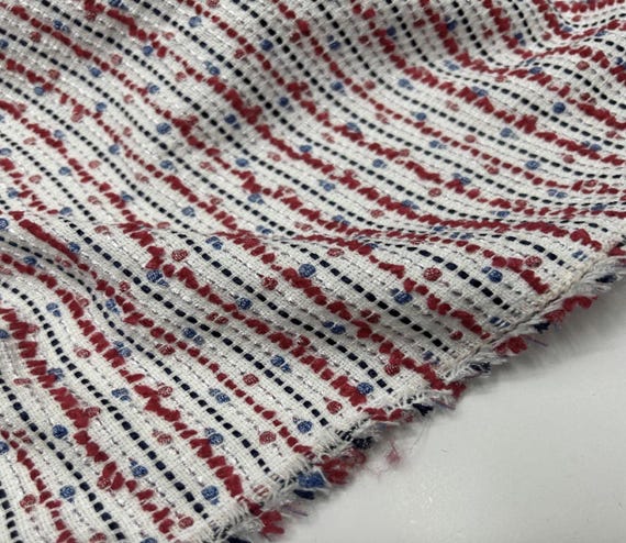 Tweed fabric by the yard