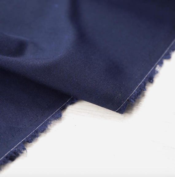 Wool cotton fabric by the yard
