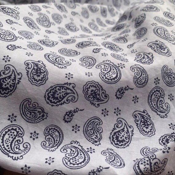 Print ramie fabric by the yard