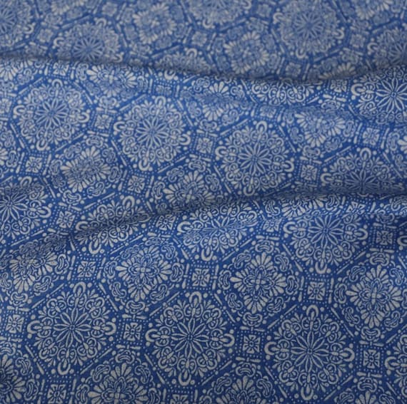 Plaid linen fabric by the yard