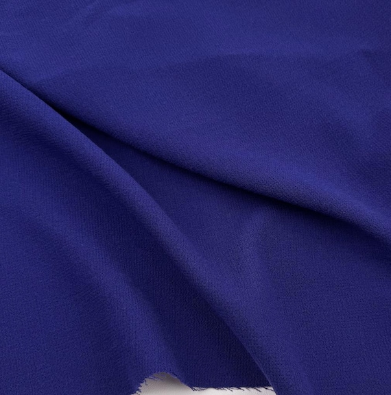 Double Sided Crepe Worsted Wool fabric by the yard