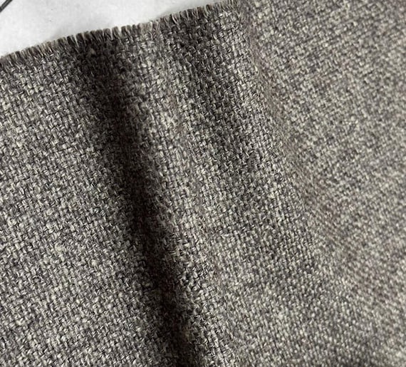 Wool Linen fabric by the yard