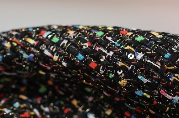 Tweed fabric by the yard
