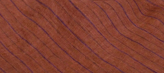 Striped linen fabric by the yard