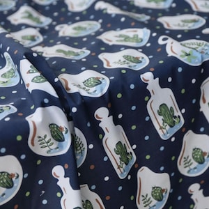 Print cotton fabric by the yard
