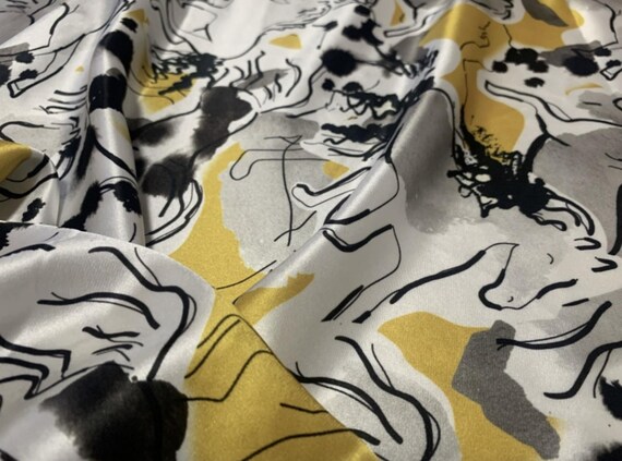 Print Triacetate fabric by the yard