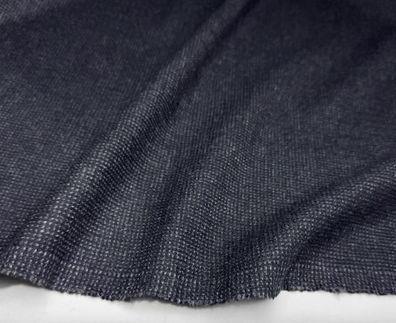 Silk wool fabric by the yard, Worsted wool fabric