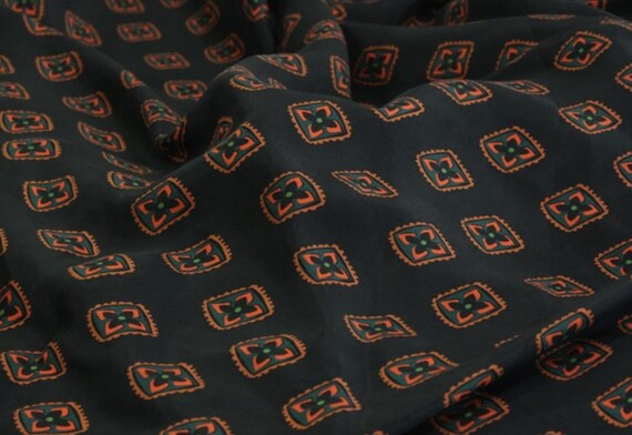 Print cupra fabric, Print cupro fabric by the yard