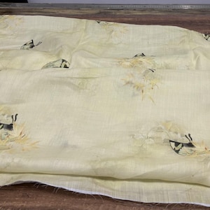 Print ramie fabric by the yard