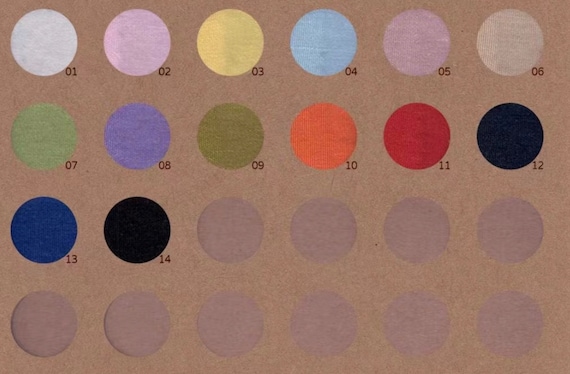 Knit linen cotton fabric by the yard
