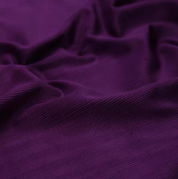 Corduroy cotton fabric by the yard