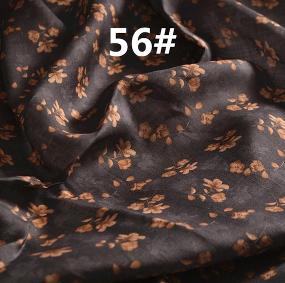 Multi Color Options Print ramie fabric by the yard