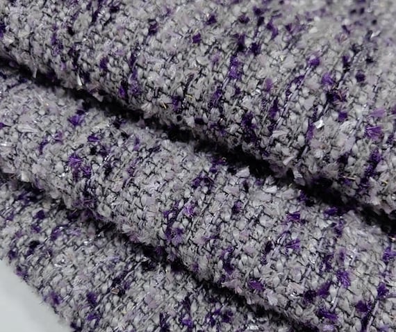 Tweed fabric by the yard