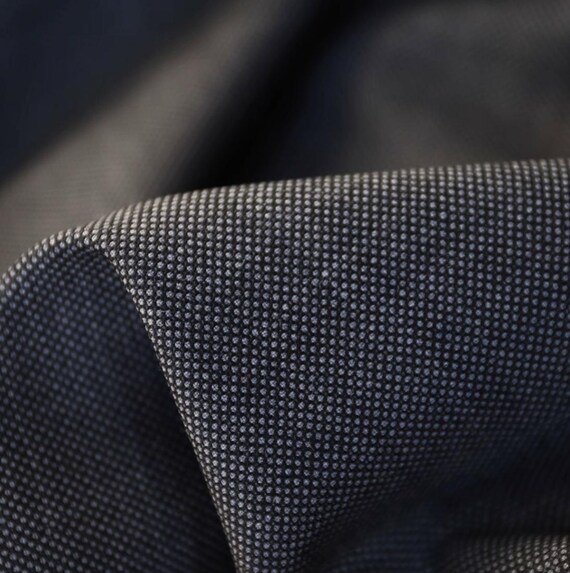 Worsted Wool fabric by the yard SUITING Fabric