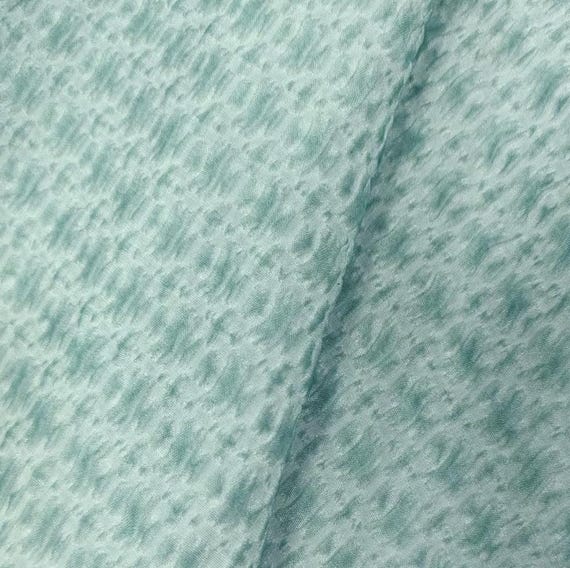 Special dyed textured embossed silk fabric by the yard