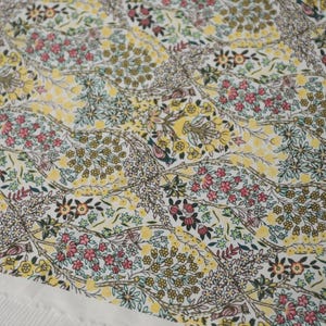 Floral Print cotton fabric by the yard