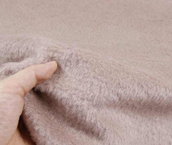 Alpaca wool fabric by the yard