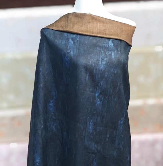 Print Hemp Fabric by the yard