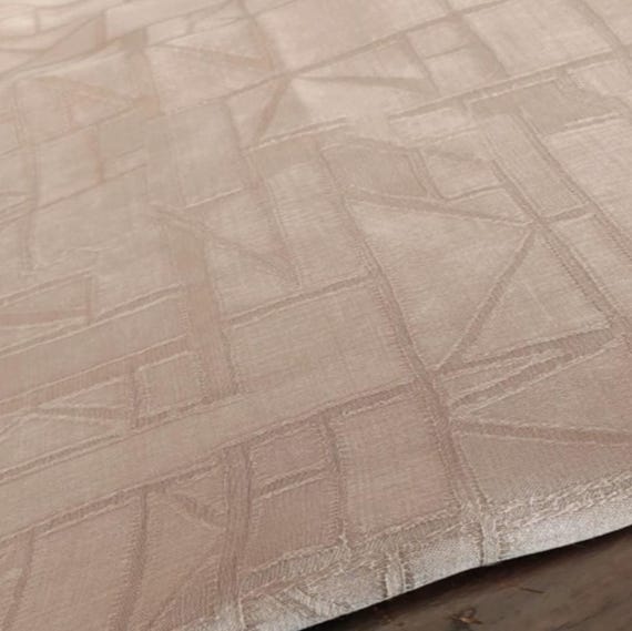 Jacquard cupra cupro fabric by the yard