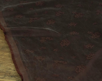 Jacquard cupra cupro fabric by the yard