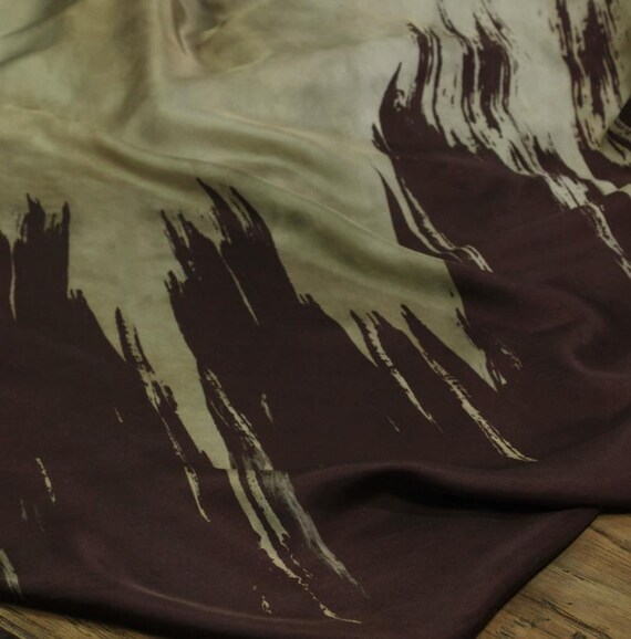 Print cupra fabric, Print cupro fabric by the yard