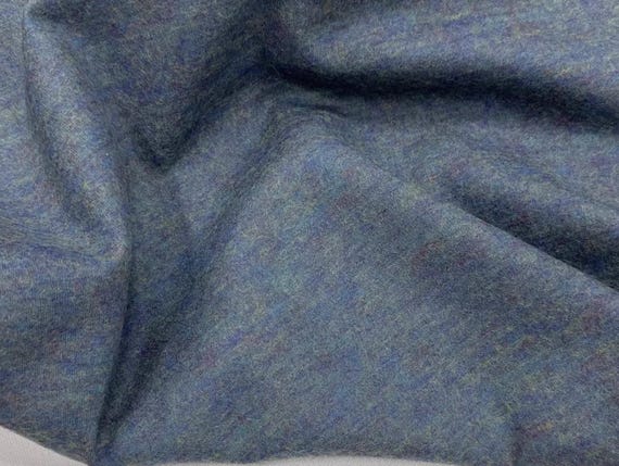Knit wool fabric by the yard