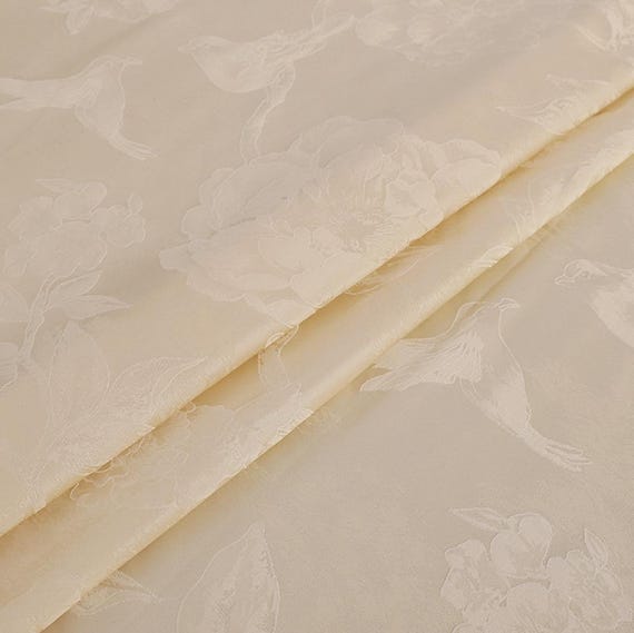Jacquard Brocade fabric by the yard