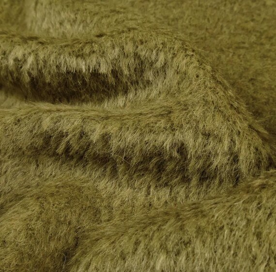 Alpaca wool fabric by the yard