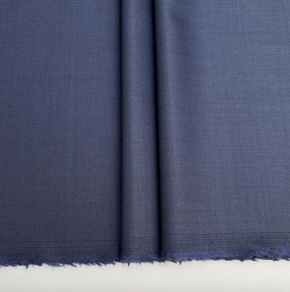 Worsted wool fabric by the yard