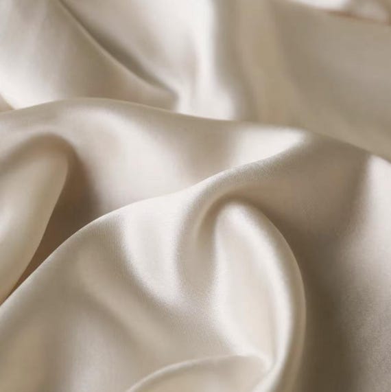 Triacetate satin fabric by the yard