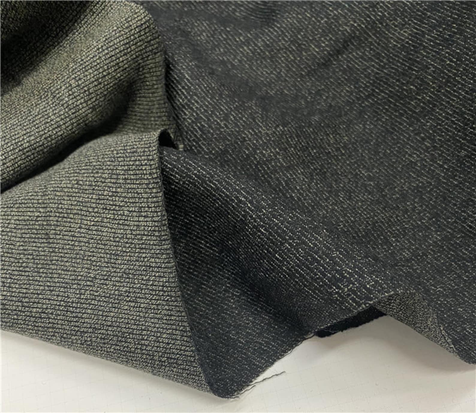 Silk wool fabric woolen fabric by the yard Etsy