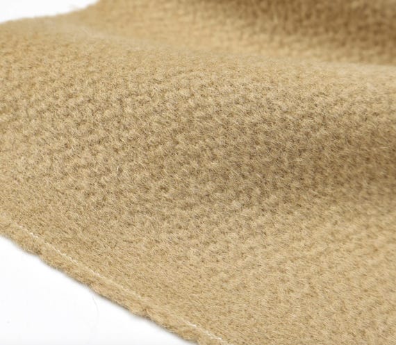 Textured Wool fabric by the yard