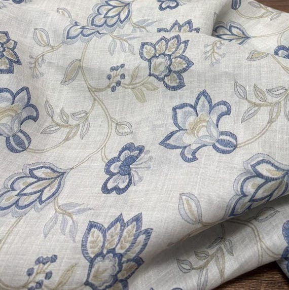 Print ramie fabric by the yard