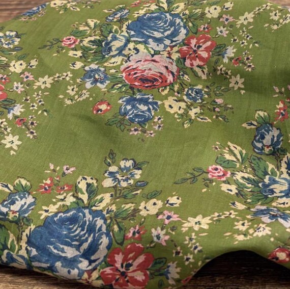 Print ramie fabric by the yard