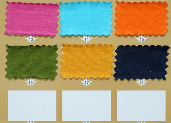 160gsm Knit linen cotton fabric by the yard