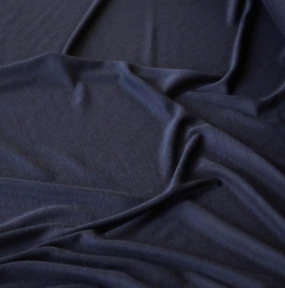 Knit wool fabric by the yard