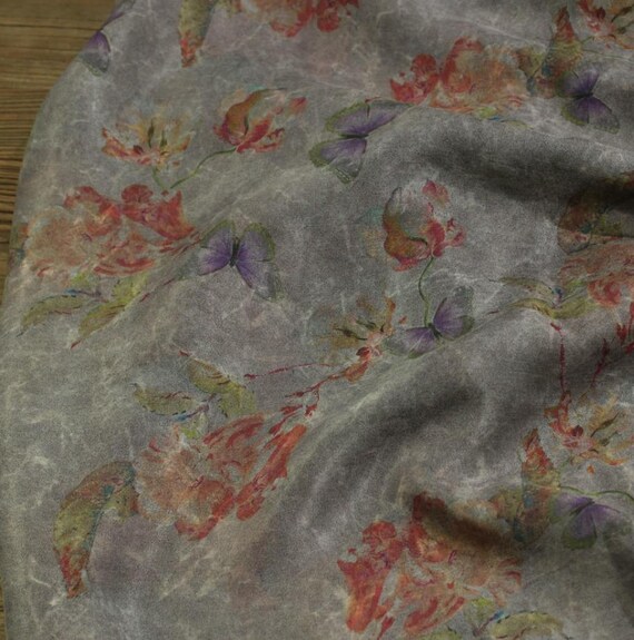 Print cupra fabric, Print cupro fabric by the yard