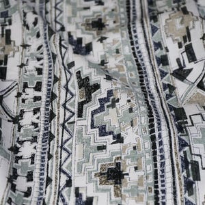 Print ramie fabric by the yard