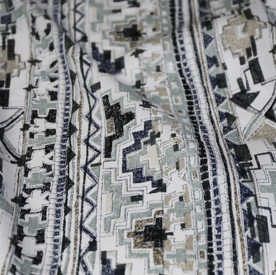 Print ramie fabric by the yard
