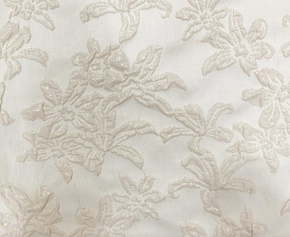 Multi Color Options Jacquard embossed brocade fabric by the yard