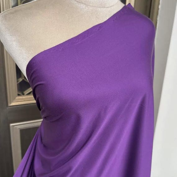 Knit silk fabric by the yard