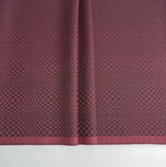 Jacquard Silk Wool Worsted wool fabric by the yard