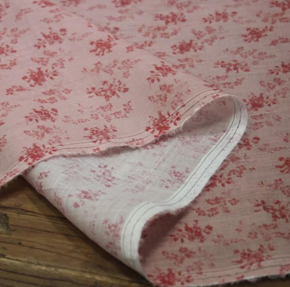 Print ramie fabric by the yard