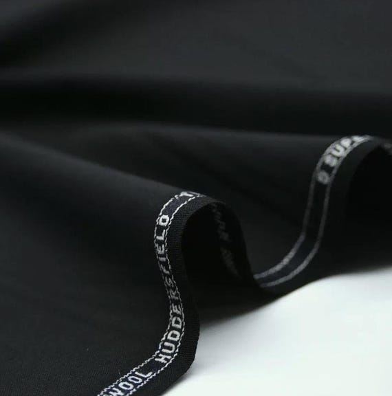 Worsted Wool fabric by the yard