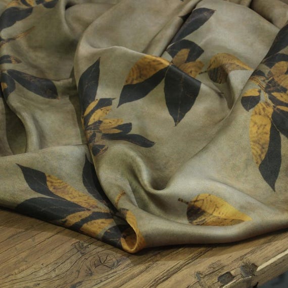 Print cupra fabric, Print cupro fabric by the yard