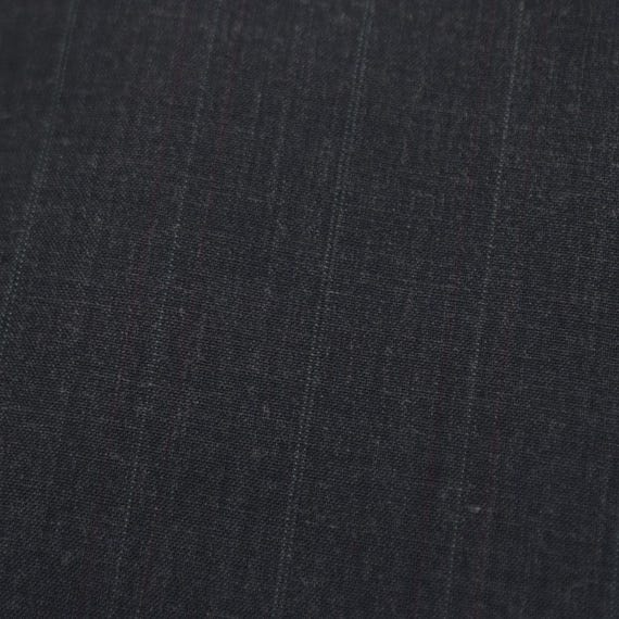 Striped Wool fabric, Worsted wool fabric by the yard